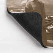 「街の生活からの「静かなハイウェー」の労働者、 マウスパッド (コーナー)