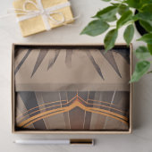 街の背景を持つバイク色ティッシュペーパー 薄葉紙 (ギフト)