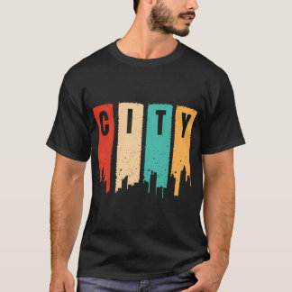 街の色合い Tシャツ