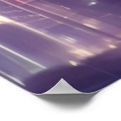 街の若い女性 | AIアートポスター ポスター (角)