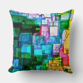 街の風景 クッション (正面)