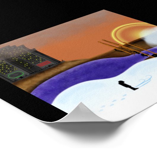 街の風景 ポスター (角)