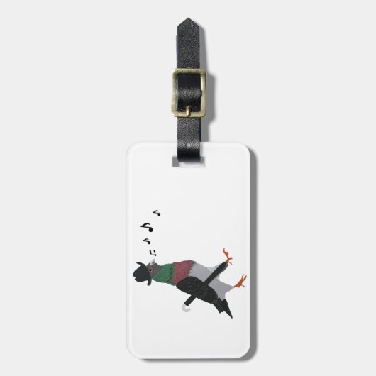 街の鳩 ラゲッジタグ (正面縦)