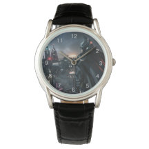 街を見渡すバットマン