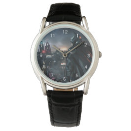 街を見渡すバットマン 腕時計