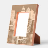 街並みデザインレーザー レーザー彫刻フレーム (左)