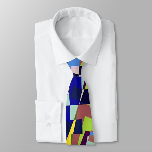 街並みモザイクネックタイ ネクタイ (タイ)