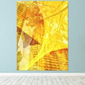 街並み(紅葉) キャンバスプリント (インサイチュ (ウッドフロア))