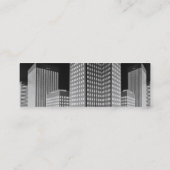 街区のプロフィールカード スキニー名刺 (裏面)