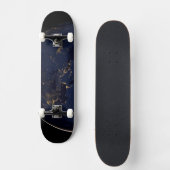街灯のある全地球 スケートボード (正面)