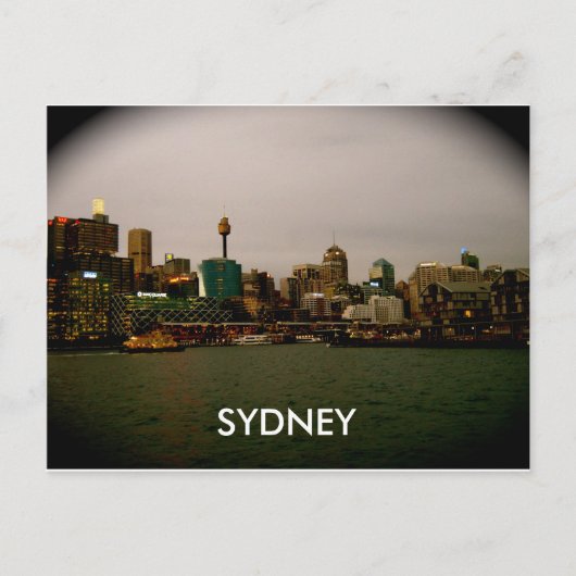 街灯の色 ポストカード (正面)