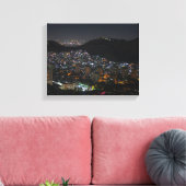 街灯の鳥瞰写真 キャンバスプリント (インサイチュ (リビング))