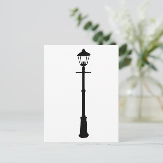 街灯はがき ポストカード (スタンド正面)