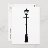 街灯はがき ポストカード (正面/裏面)