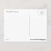 街灯はがき ポストカード (裏面)