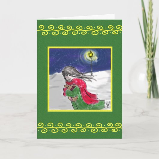 街灯柱 シーズンカード (正面)