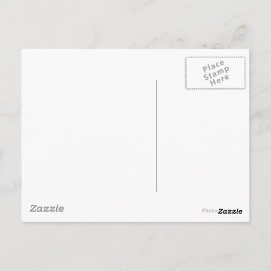 街灯柱 ポストカード (裏面)