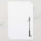 街灯柱 便箋 (正面/裏面)