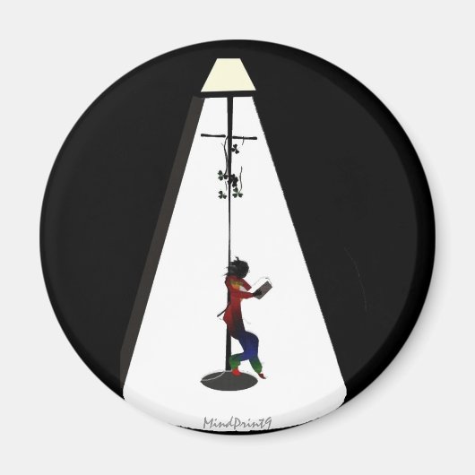 街灯読の マグネット (正面)