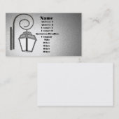 街灯 名刺 (正面/裏面)