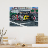 街路風景 ポスター (キッチン)