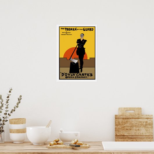 衛兵の模造ポスター ポスター (キッチン)