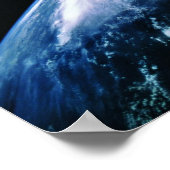 衛星からの地球3 ポスター (角)