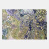 衛星カッコいいカラー画像 ラッピングペーパーシート (正面3)