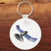 衛星キーチェーン キーホルダー (正面)