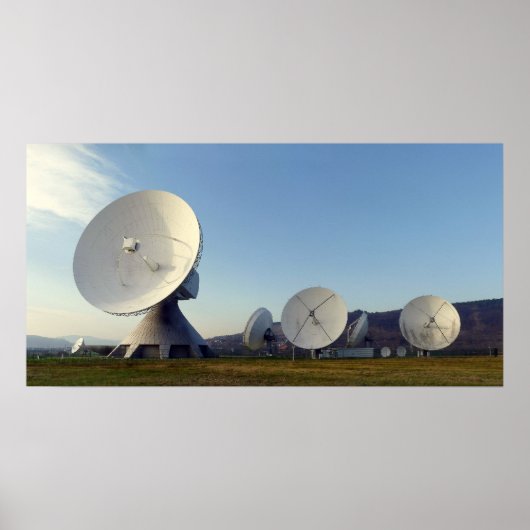 衛星ディッシュ ポスター (正面)