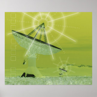 衛星ディッシュ ポスター