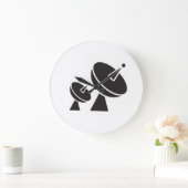 衛星壁時計 ラージ壁時計 (ホーム)