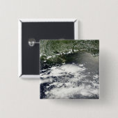 衛星放送による油漏れ2 缶バッジ (正面&裏面)