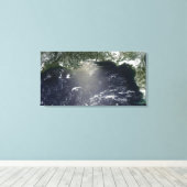 衛星放送による油漏れ キャンバスプリント (インサイチュ (ウッドフロア))