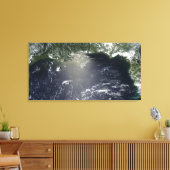 衛星放送による油漏れ キャンバスプリント (インサイチュ (リビング))