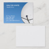 衛星放送 名刺 (正面/裏面)