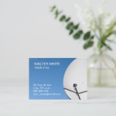 衛星放送 名刺 (スタンド正面)