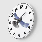 衛星時計 ラージ壁時計 (傾斜)