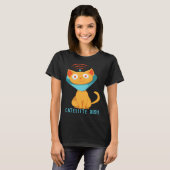 衛星猫キャットライトテレビ校正衛星D Tシャツ (正面フル)