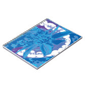 衛生パーソナライズされた家用歯科花雑誌 ノートブック (左側)