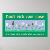 衛生ポスター ポスター (正面)