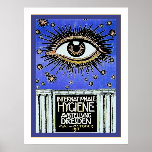 衛生国際的博覧会～ヴィンテージ広告 ポスター (正面)