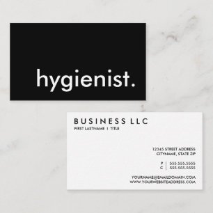 衛生士だ。 名刺