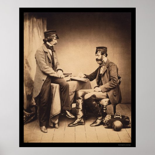 衛生委員会クリミア戦争1855 ポスター (正面)