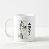 衛生学校が私にしたことを見て下さい(骨組) コーヒーマグカップ (左)