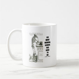 衛生学校が私にしたことを見て下さい(骨組) コーヒーマグカップ