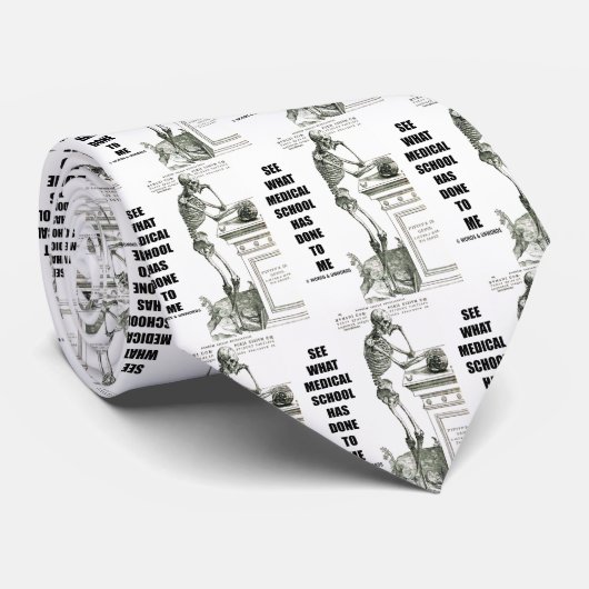衛生学校が私にしたことを見て下さい(骨組) ネクタイ (ロール)