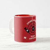 衛生検査官 ツートーンマグカップ (正面左)