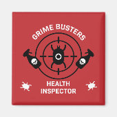 衛生検査官 マグネット (正面)