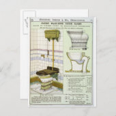 衛生用品のカタログからトリトンクローゼットp ポストカード (正面/裏面)